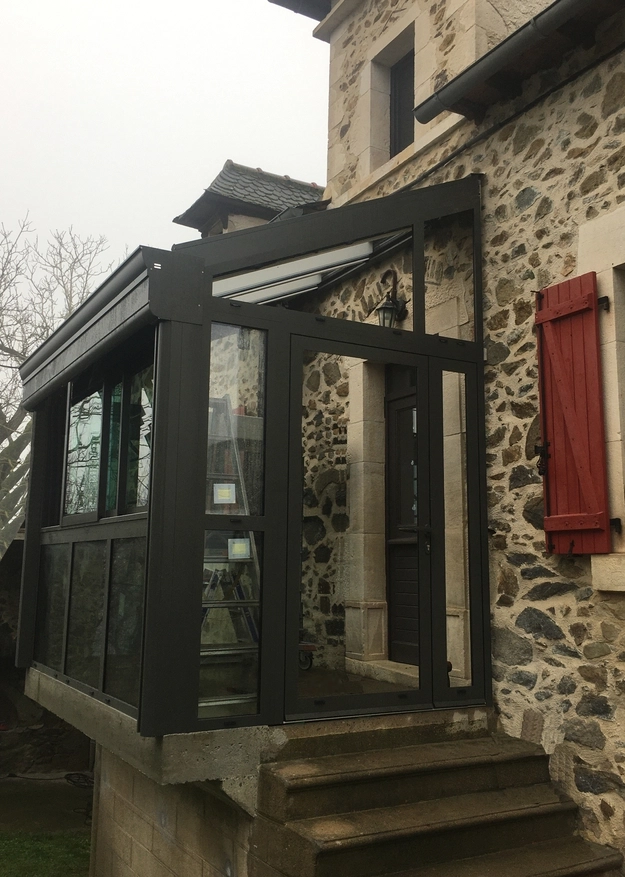 Chantier d’une véranda - Sonnac